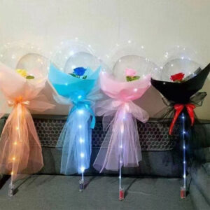 5023 Rose Lightning Ballon